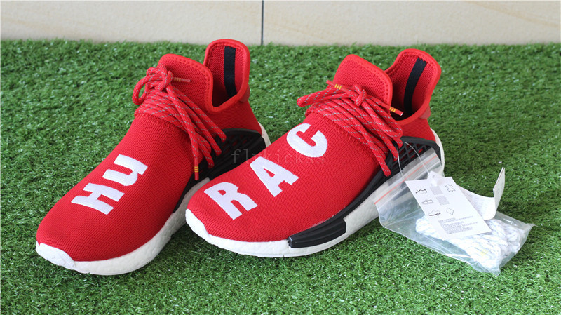 Original Pharrell x adidas NMD Human Race Red